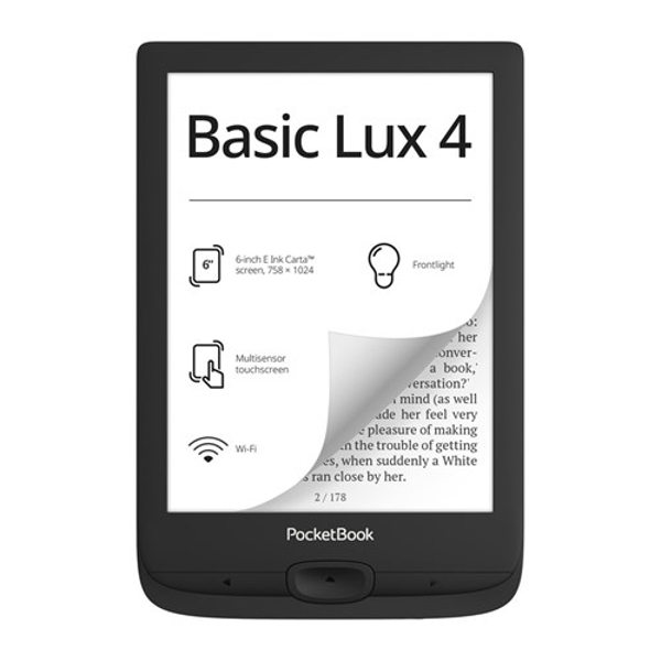 Poza cu PocketBook 618 Basic Lux 4 Black (PB618-P-WW)