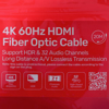 Poza cu UNITEK OPTIC HDMI CABLE HDMI 2.0 AOC 4K 60HZ 20M (C11072BK-20M)