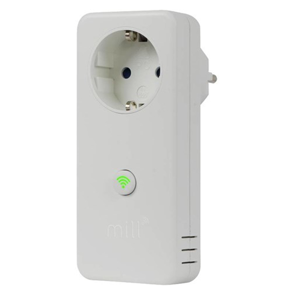 Poza cu Mill Socket - WI-FI smart socket, White (WIFISOCKET3)
