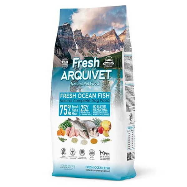 Poza cu ARQUIVET Fresh Ocean Fish - dry dog food - 10 kg