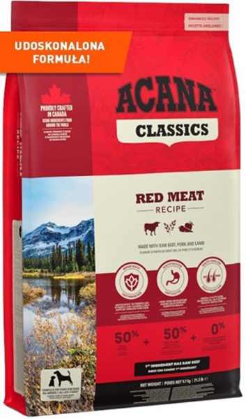 Poza cu ACANA Classics Red Meat - dry dog food - 9,7 kg