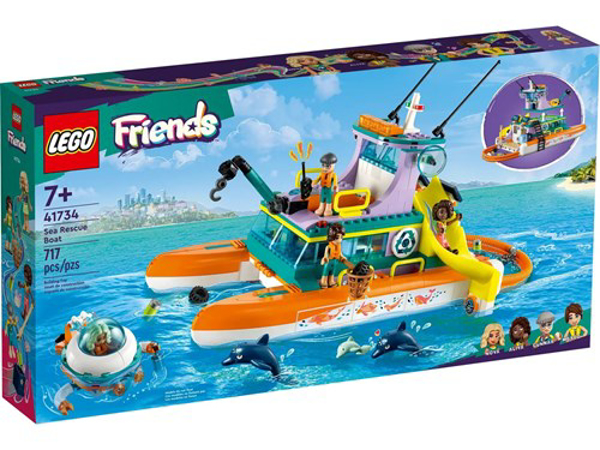 Poza cu LEGO FRIENDS 41734 SEA RESCUE BOAT (41734)