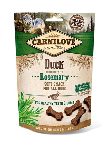 Poza cu CARNILOVE Soft Duck+Rosemary dog treat - 200 g