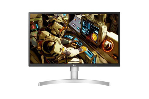 Poza cu LG 27UL550P-W computer monitor 68.6 cm (27'') 3840 x 2160 pixels 4K Ultra HD LED Silver (27UL550P-W)