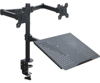 Poza cu ART L-25 gas assistance 10 kg Black Desk mount for 2 monitors LED/LCD 13-27'' (RAMM L-25)
