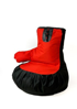 Poza cu Sako bag pouffe boxing glove black-red XXL 130 x 90 cm