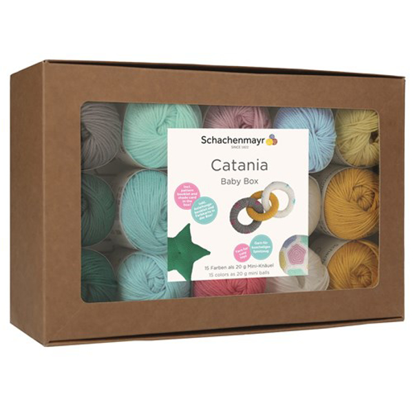 Poza cu Crochet kit (25 colours) Catania Baby DE/EN (9891210-BOX11)
