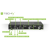 Poza cu Techly IDATA DP-KVM2 KVM switch Black (101928)