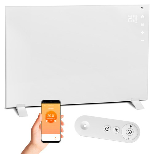 Poza cu Maclean MCE517 IR Panel Heater Infrared 720W Wall Floor Timer Thermostat Tuya WiFi 720W (MCE517)