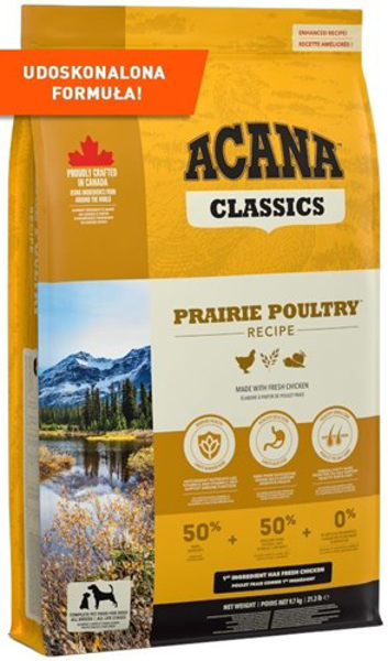Poza cu ACANA Classics Prairie Poultry - dry dog food - 9,7 kg
