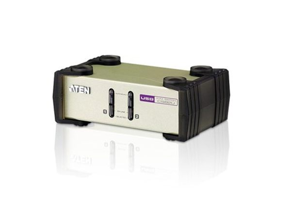 Poza cu Aten 2-Port USB - PS/2 VGA KVM Switch (KVM Cables included) (CS-82U)
