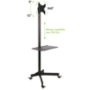 Poza cu Techly Trolley Floor Stand LCD/LED/Plasma TV Stand 19''-37'' (100723)