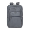 Poza cu RIVACASE 7569 Laptop Backpack 17.3'' Alpendorf ECO, grey, waterproof material, eco rPet, pockets for smartphone, documents, accessories, side pocket for bottle (RC7569_GY)