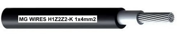 Poza cu MG Wires // 1x4mm2, 0.6/1kV black H1Z2Z2-K-4mm2 BK, 50m package (H1Z2Z2-K-4MM2/50M)