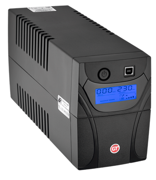 Poza cu GT UPS POWERbox Line-Interactive 850VA 480 W 4 x IEC C13 (GTPOWERbox0850IEC)
