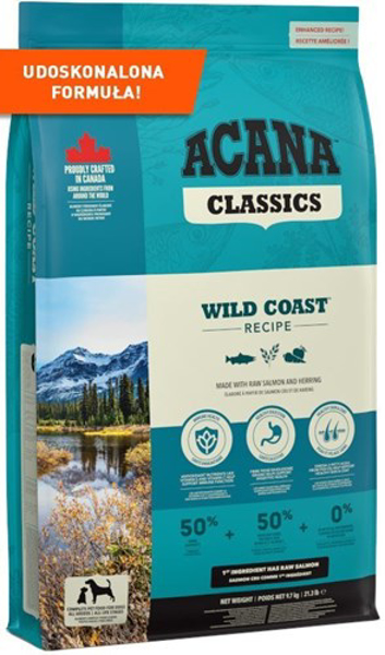 Poza cu ACANA Classics Wild Coast - dry dog food - 9,7 kg