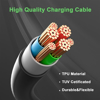 Poza cu Qoltec 52473 EV Cable Type 2 for car charging 400V 11kW 16A 5m (52473)