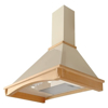 Poza cu Akpo WK-4 Rustica Country Hota 450 m3/h Wall-mounted Beige, Wood (WK-4 RUSTICA COUNTRY 60)