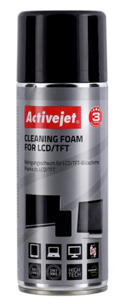 Poza cu Activejet AOC-105 cleaning foam for LCD/TFT/plasma screens 400 ml