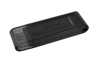 Poza cu Kingston Technology DataTraveler 70 USB flash drive 128 GB USB Type-C 3.2 Gen 1 (3.1 Gen 1) Black