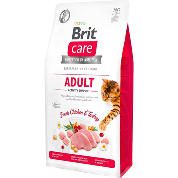 Poza cu Brit 8595602540815 cats dry food 7 kg Adult Turkey