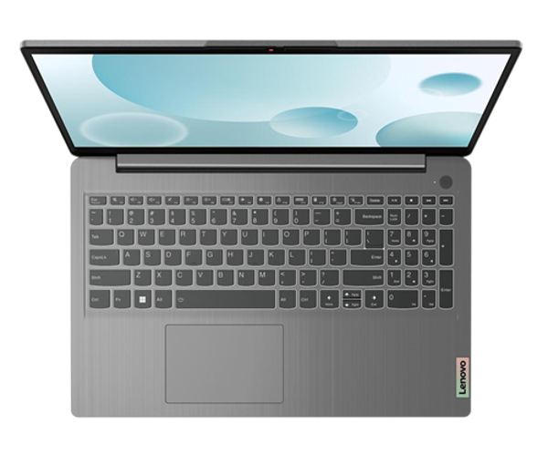 Poza cu Lenovo IdeaPad 3 Laptop 39.6 cm (15.6'') Full HD Intel® Core™ i3 i3-1215U 8 GB DDR4-SDRAM 512 GB SSD Wi-Fi 5 (802.11ac) Windows 11 Home Grey (82RK00YMPB)