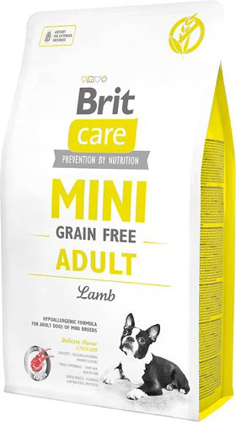 Poza cu Brit Care Mini Grain Free Adult Lamb 2 kg