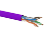 Poza cu ALANTEC U UTP cat.6 Dca LSOH cable 4x2x23AWG (PURPLE sheath) 500m (KIU6LSOH500PD)