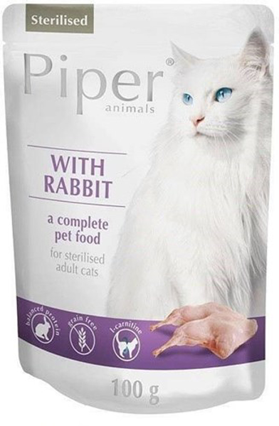 Poza cu Dolina Noteci Piper for a cat sterilized with a rabbit 100 g