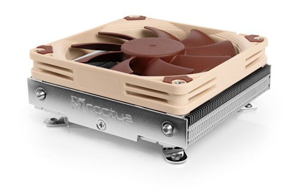 Poza cu Noctua Kühler NH-L9i 17xx Processor Cooler 9.2 cm Beige, Brown 1 pc(s) (NH-L9I-17XX)