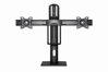 Poza cu Gembird MS-D2-01 Double monitor desk stand, height adjustable, black (MS-D2-01)