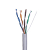 Poza cu Cablu network A-LAN drut, 100% cupru KIU5PVC305NC (U/UTP, 305m, 5e, gray color)
