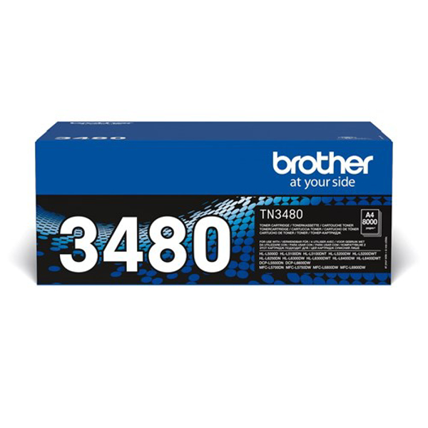 Poza cu Brother TN-3480 toner cartridge Original Black 1 pc(s)