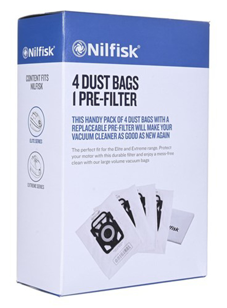 Poza cu Nilfisk Standard Dustbags for Elite Extreme King (107412688)