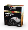 Poza cu Sandwich maker Adler AD 3015 (750W, black color)
